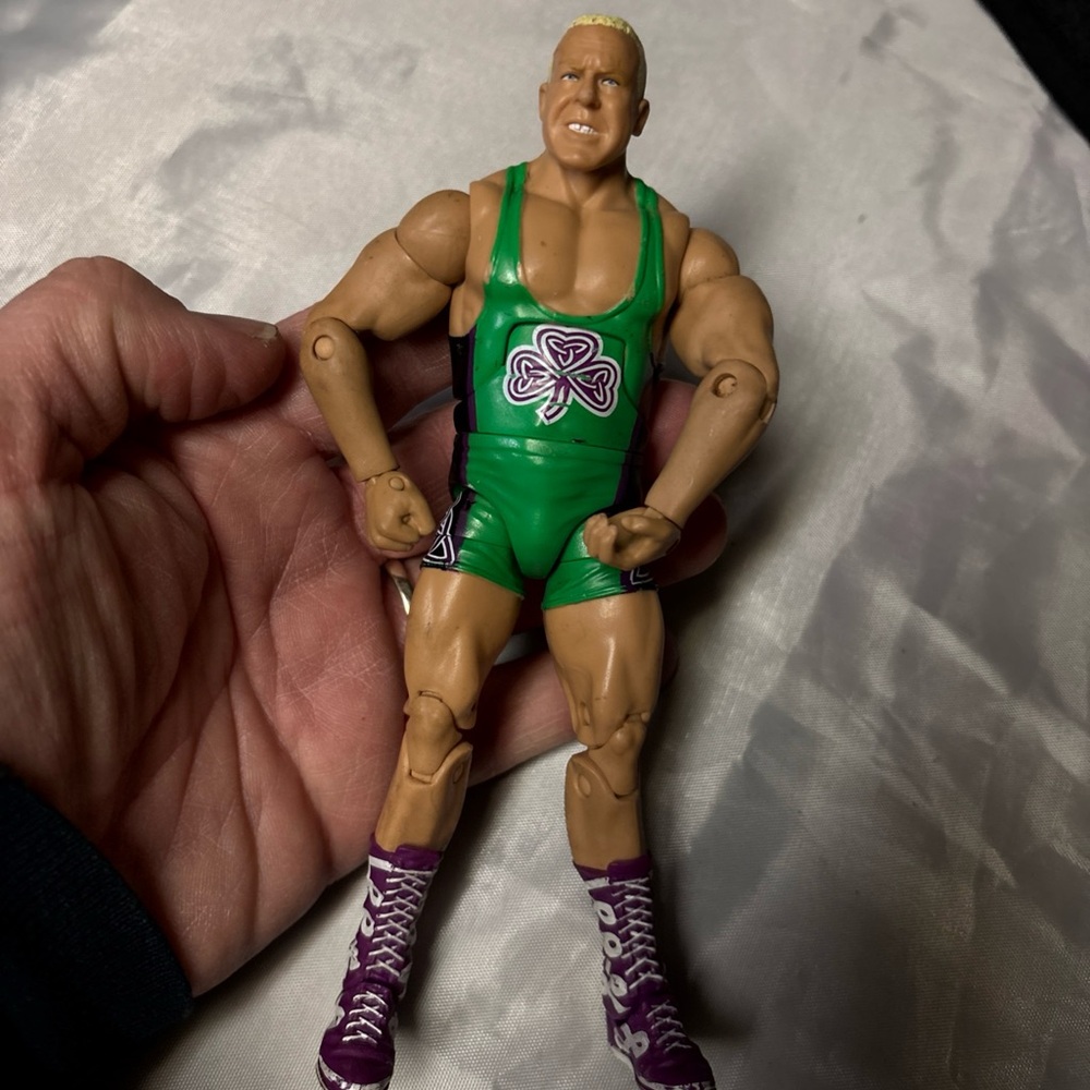 2010 Finlay WWE action figure. Pro Wrestling